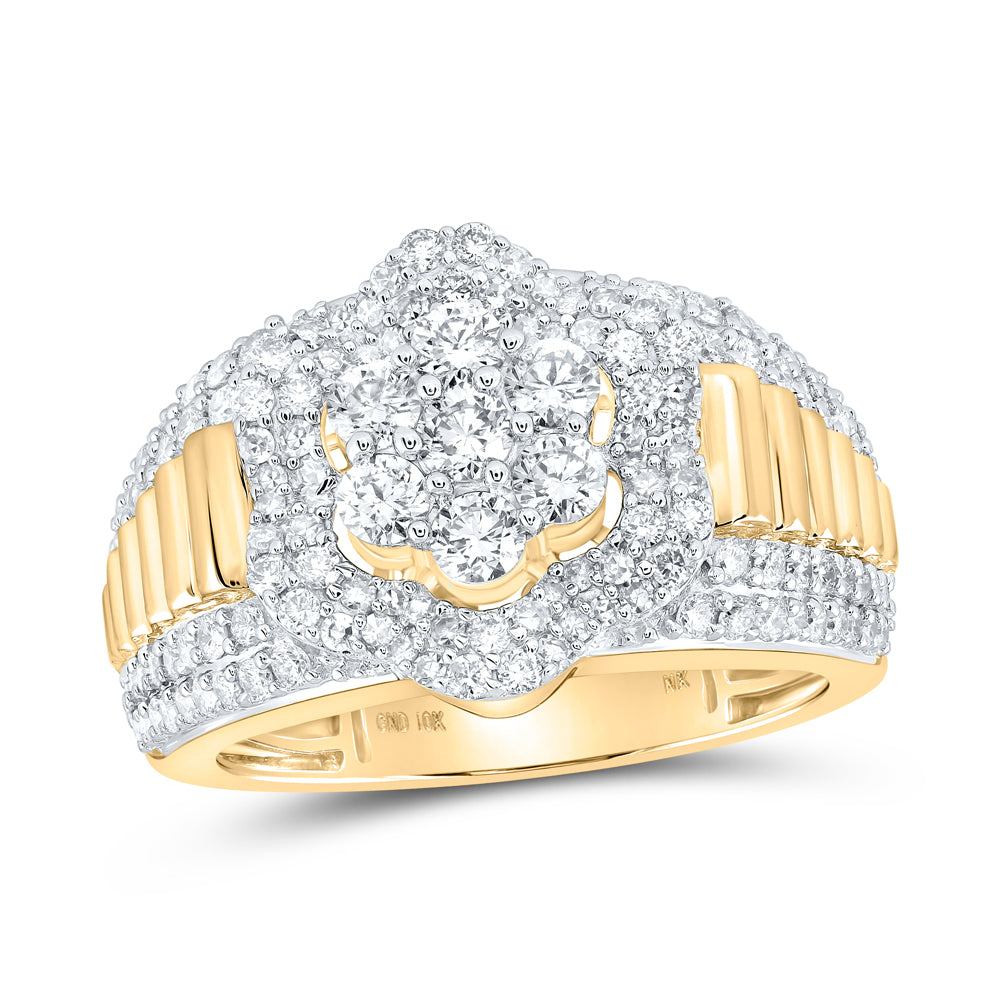 1 7/8CTW-DIA NK MENS RING