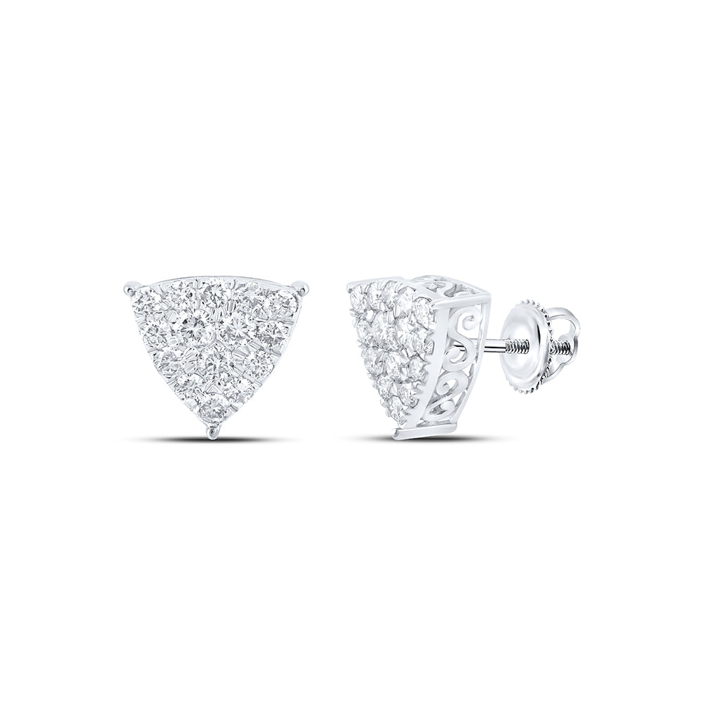 3/4CTW-DIA NK EARRING