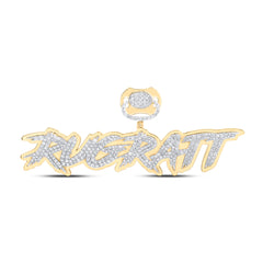 2 5/8CTW-DIA NK RUGRATT MENS CHARM