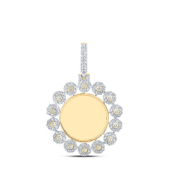 2 3/8CTW-DIA NK MEMORY MENS CHARM