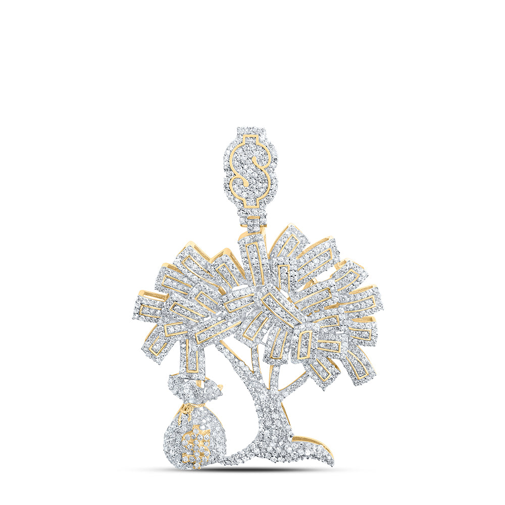 2 3/4CTW-DIA NK ÃMONEYTREEÄ MENS CHARM