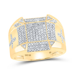 1/2CTW-DIA NK MENS RING