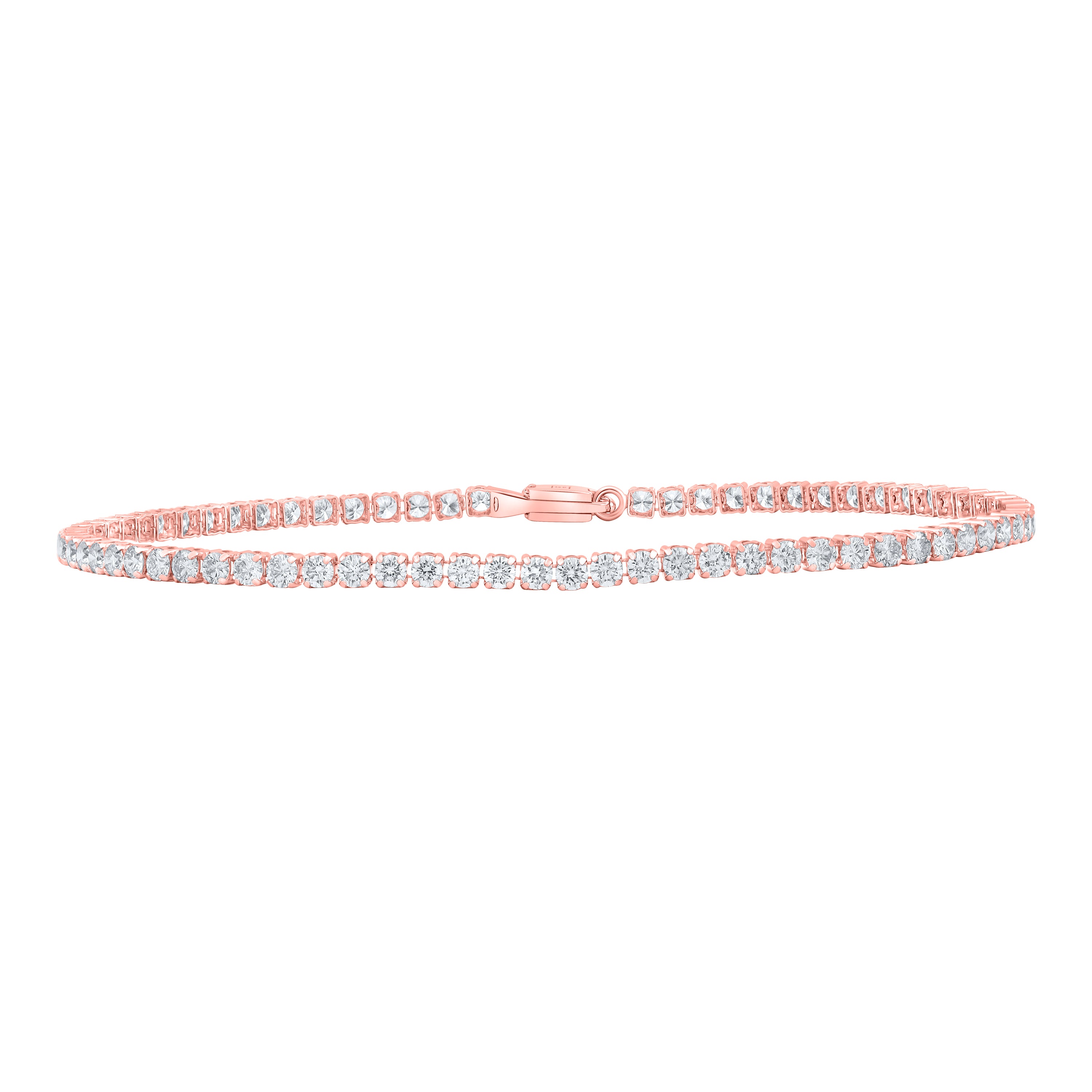 3 CTW-DIA NK TENNIS BRACELET (7 INCH)