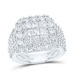 3 CTW-DIA NK LADIES RING