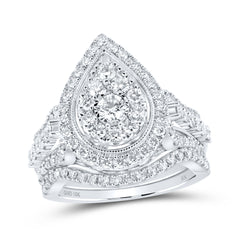 1 1/2CTW-DIA NK BRIDAL SET