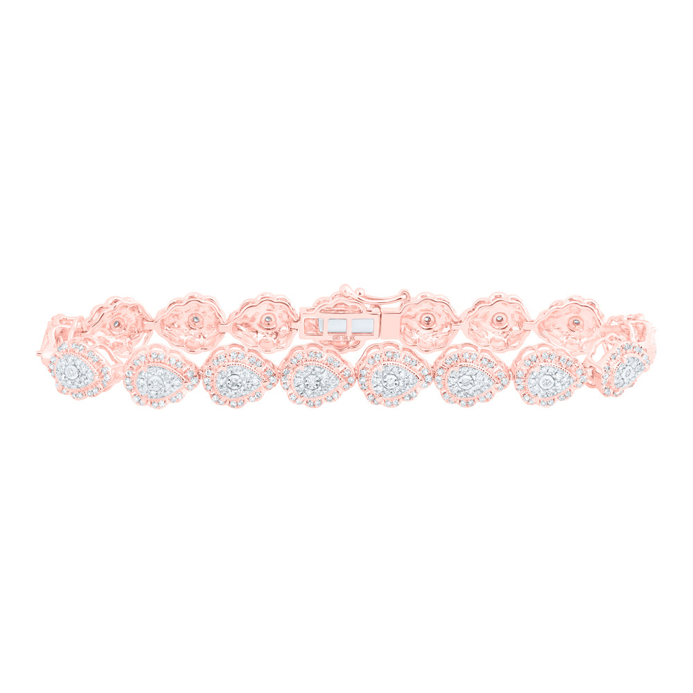 2 1/5CTW-DIA NK LADIES BRACELET(7 INCH)
