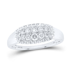 1/2CTW-DIA NK MENS RING