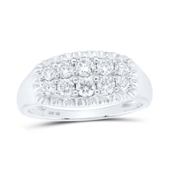 1CTW-DIA NK MENS RING
