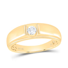 1/4CTW-DIA NK MENS RING