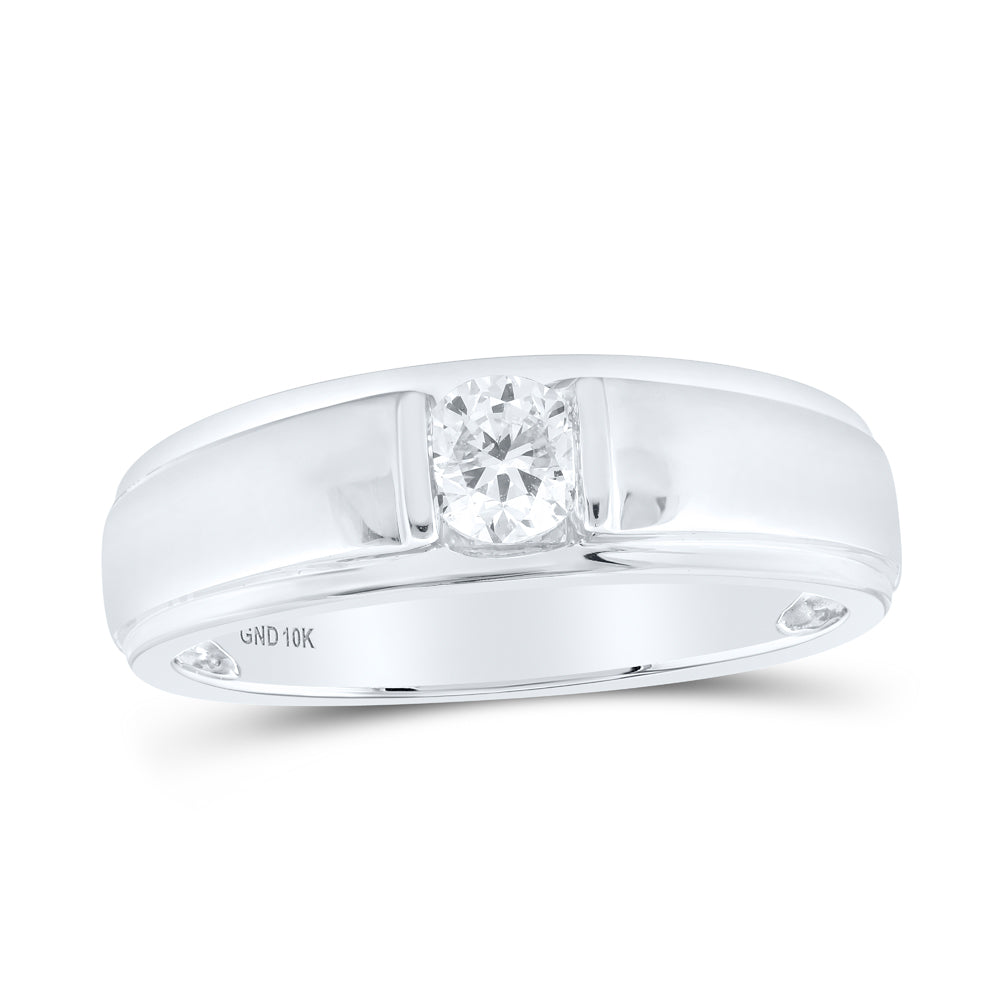 1/2CTW-DIA NK MENS RING