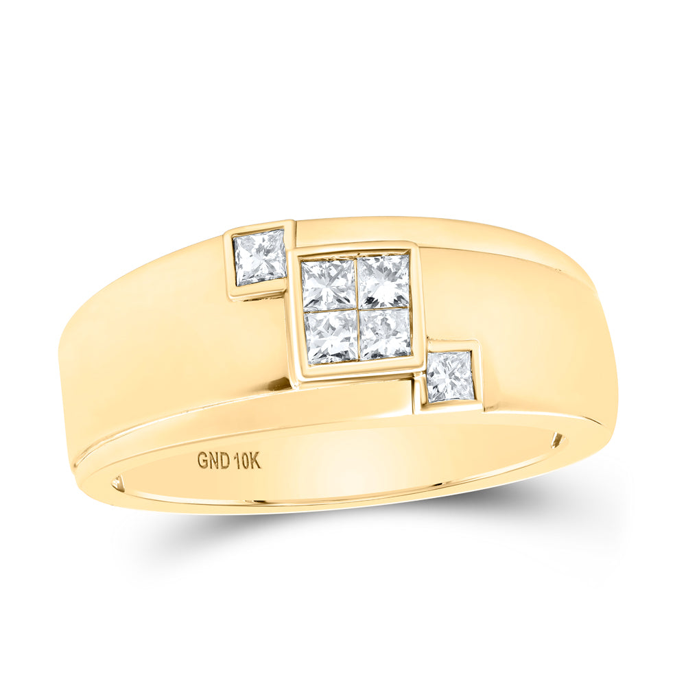 3/8CTW-DIA CN MENS RING