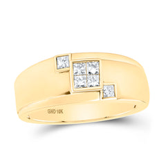 3/8CTW-DIA CN MENS RING