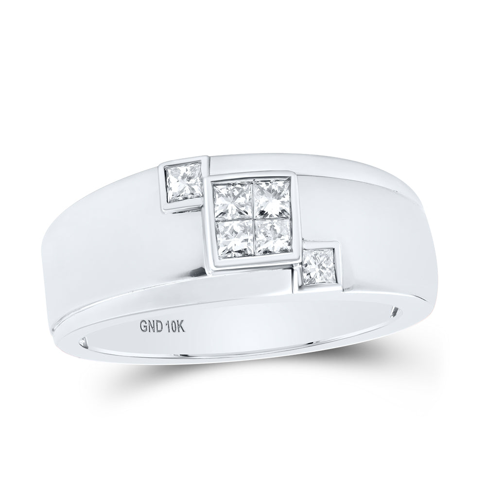 3/8CTW-DIA CN MENS RING