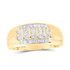 3/4CTW-DIA NK MENS RING