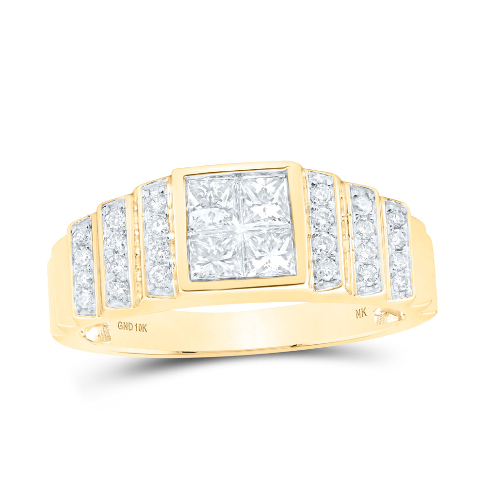 1CTW-DIA NK MENS RING