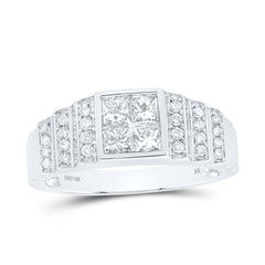 1CTW-DIA NK MENS RING