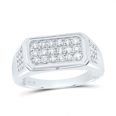 1CTW-DIA NK MENS RING
