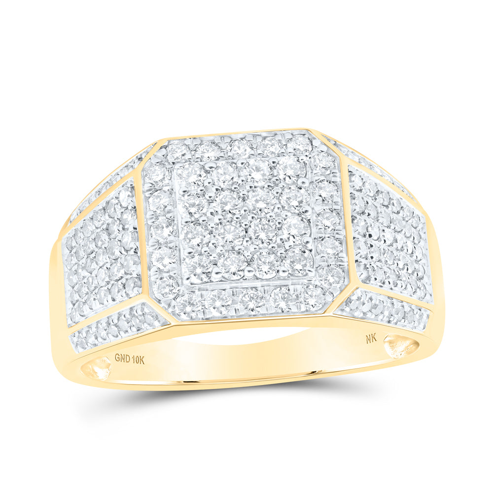 1CTW-DIA NK MENS RING