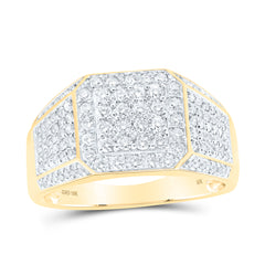 1CTW-DIA NK MENS RING