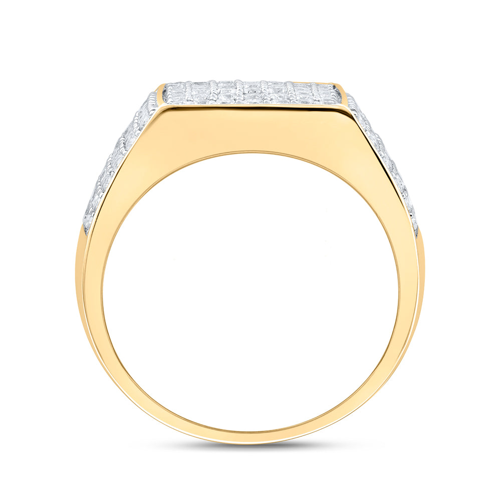 1 1/2CTW-DIA NK MENS RING