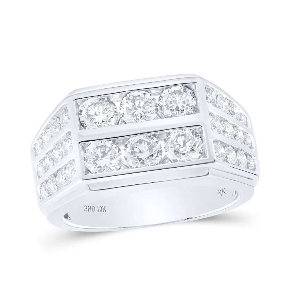 2 7/8CTW-DIA NK MENS RING