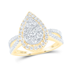 1CTW-DIA NK FASHION RING