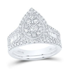 1 1/2CTW-DIA NK BRIDAL SET