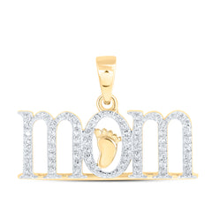 1/5CTW-DIA NK MOM PENDANT