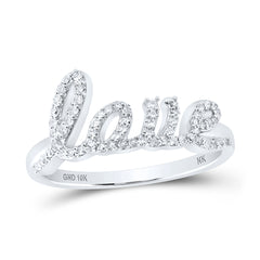 1/4CTW-DIA NK LOVE RING