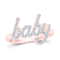 1/4CTW-DIA NK BABY RING