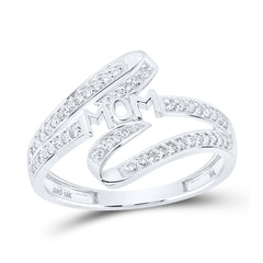 1/4CTW-DIA NK MOM RING