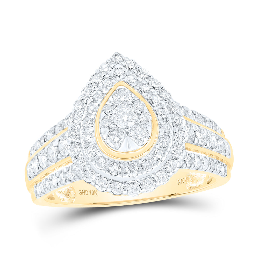 1CTW-DIA NK FASHION RING
