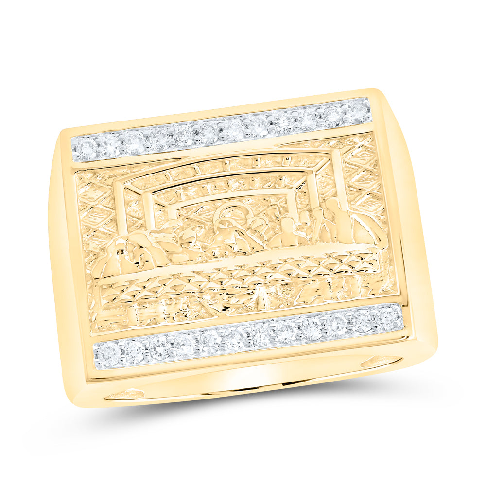 1/3CTW-DIA NK MENS RING