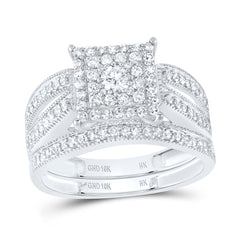 3/4CTW-DIA NK BRIDAL SET