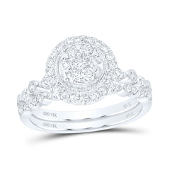 3/4CTW-DIA NKE BRIDAL SET