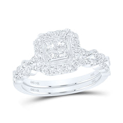 3/4CTW-DIA NKE BRIDAL SET