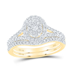 3/4CTW-DIA NKE BRIDAL SET