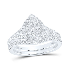 3/4CTW-DIA NKE BRIDAL SET