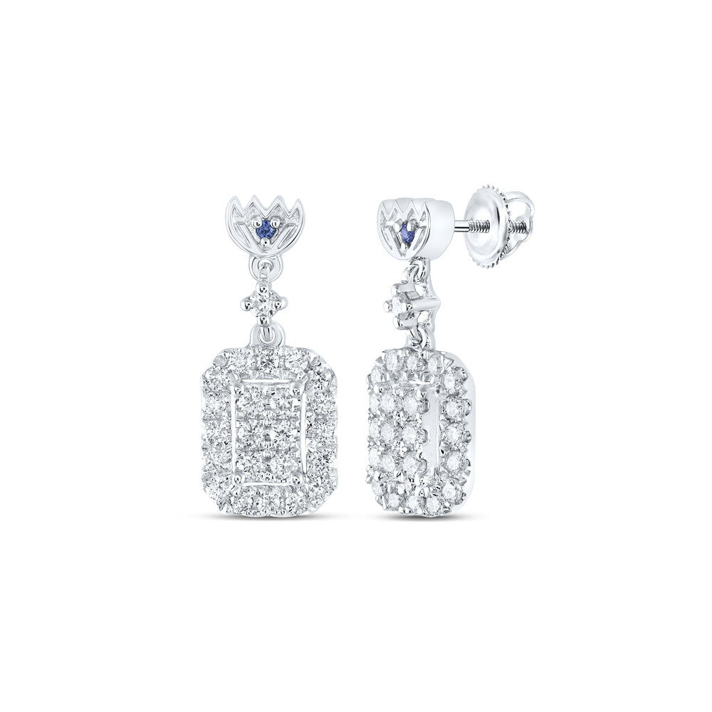1/2CTW-DIA ANA M DANGLING EARRING