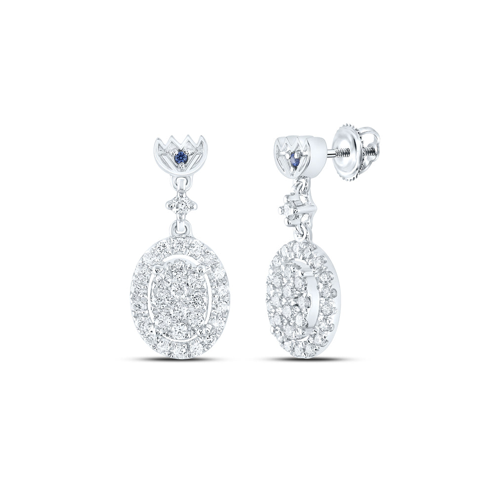 1/2CTW-DIA ANA M DANGLING EARRING