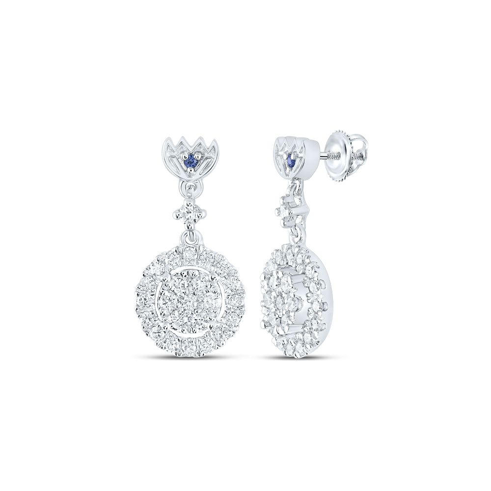 1/2CTW-DIA ANA M DANGLING EARRING