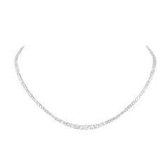 7 1/5CTW-DIA NK NECKLACE (16 INCH)