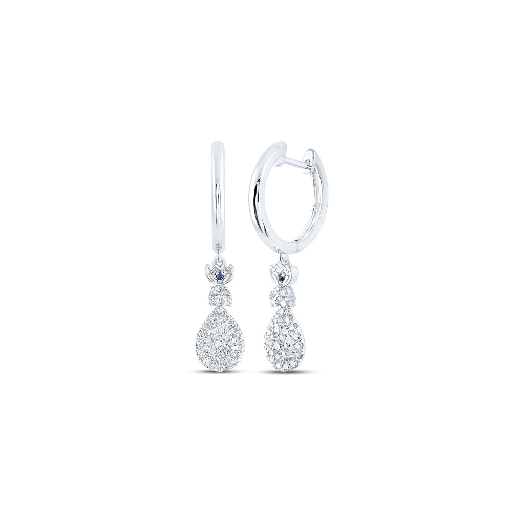 1/2CTW-DIA ANA M DANGLING EARRING