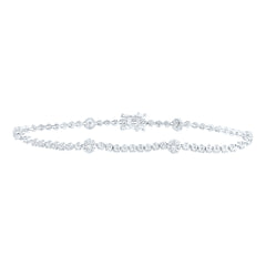1 1/2CTW-DIA NK LADIES BRACELET (7 INCH)