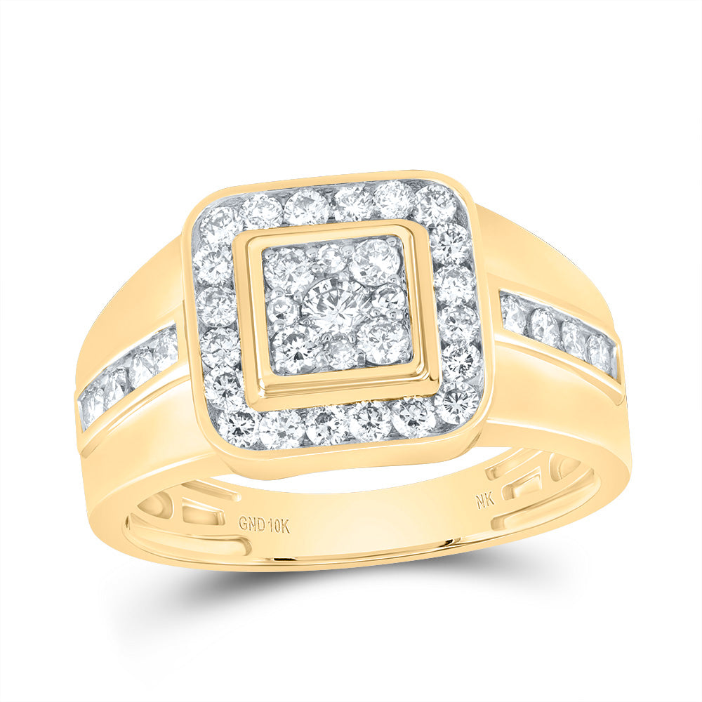 1CTW-DIA NK MENS RING