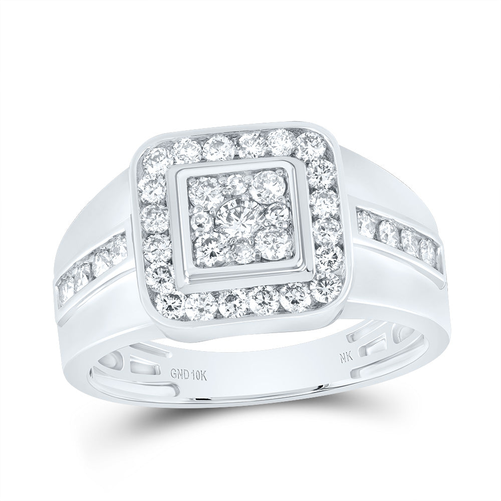 1CTW-DIA NK MENS RING