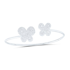 5/8CTW-DIA NK BUTTERFLY BANGLE (50X60MM)