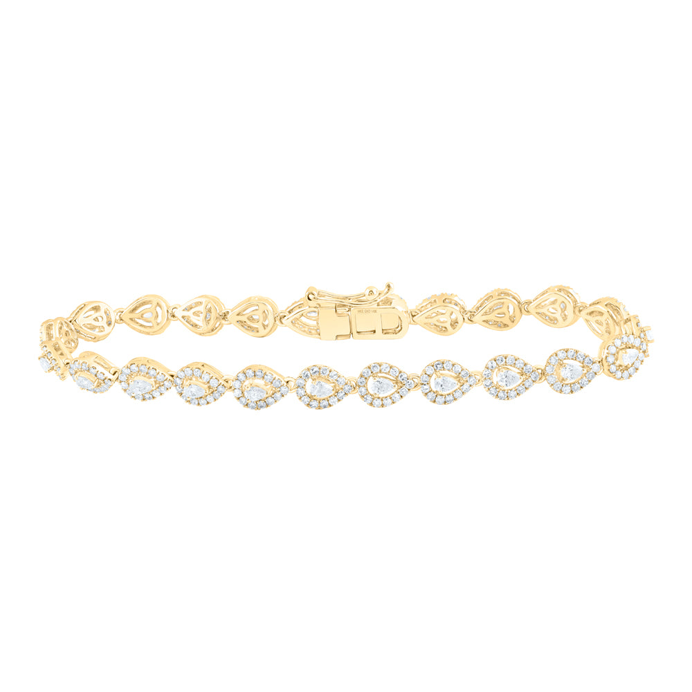 3 CTW-DIA NKE BRACELET(7 INCH)