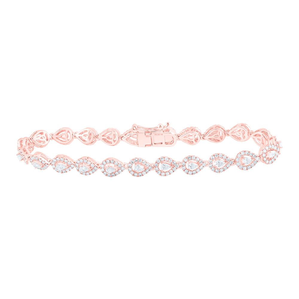 3 CTW-DIA NKE BRACELET(7 INCH)