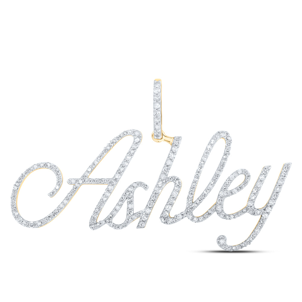 1CTW-DIA P1 "Ashley" INITIAL PENDANT